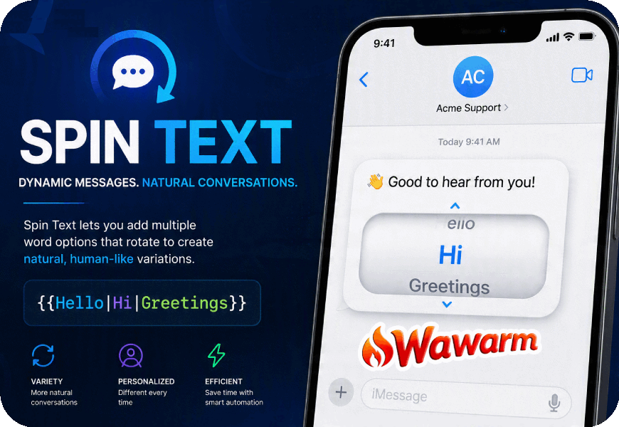 Spin Text 🔄