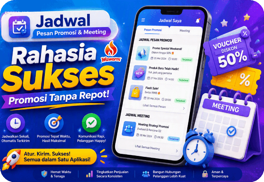 Kirim Pesan ⏲️ Jadwal